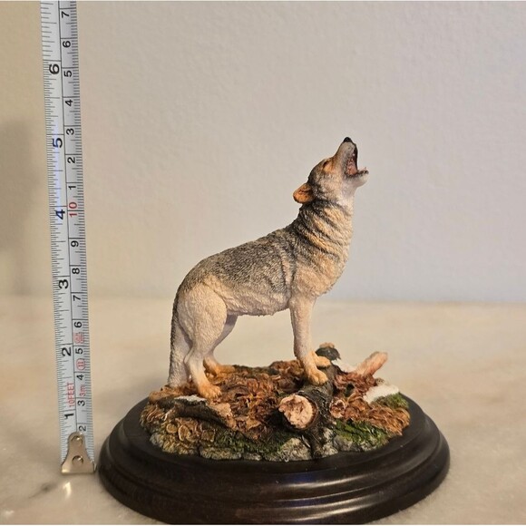 Country Artists Howling Wolf Figurine CA 669 Medium Vintage 1993 By K. Sherwin - Picture 7 of 12